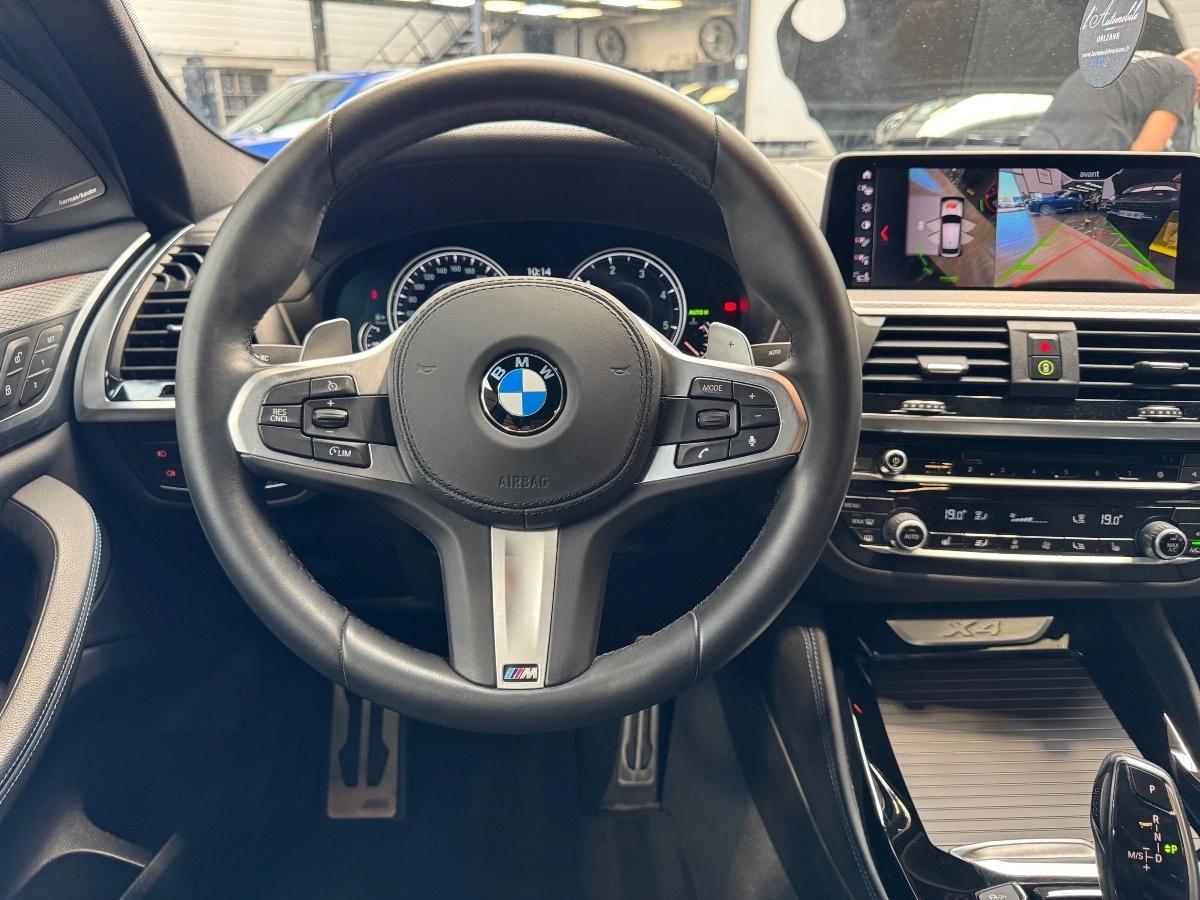 Bmw X4 2.0 D 190 M-SPORT XDRIVE / SIEGES ELEC / CHAUFFANTS / HARMAN / CAM 360°