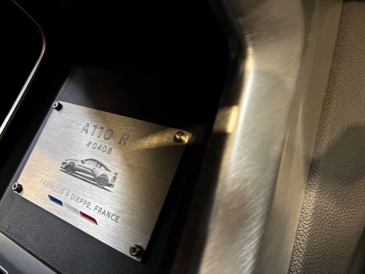 ALPINE A110 1.8 301 R 1°MAIN + 45K PIECES MP-REZEAU / ALPINE / UNIQUE