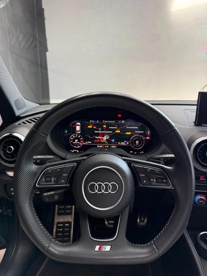 Audi S3 SPORTBACK 2.0 TFSI 300 QUATTRO S-TRONIC BVA