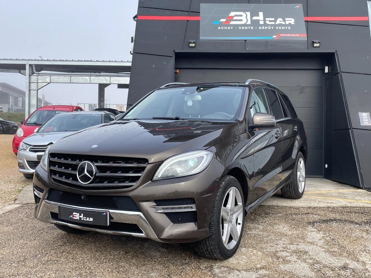 Image: Mercedes Classe M ML  250 CDI 204 BVA PACK AMG - CAM 360 - TOIT OUVRANT - ATTELAGE - SUIVI COMPLET