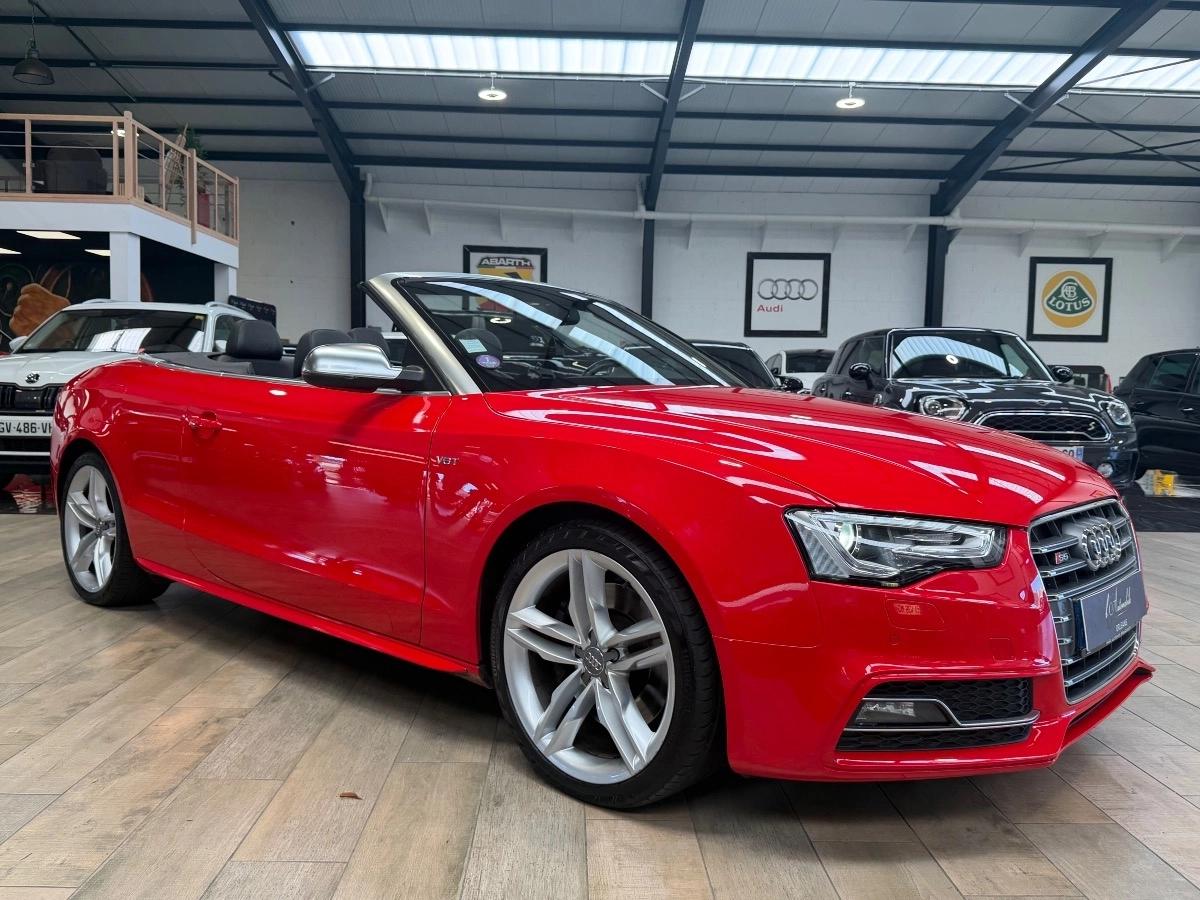 Audi S5 CABRIOLET 3.0 TFSI 335 cv QUATTRO S-TRONIC B&O / 2° MAIN / FULL SUIVI AUDI