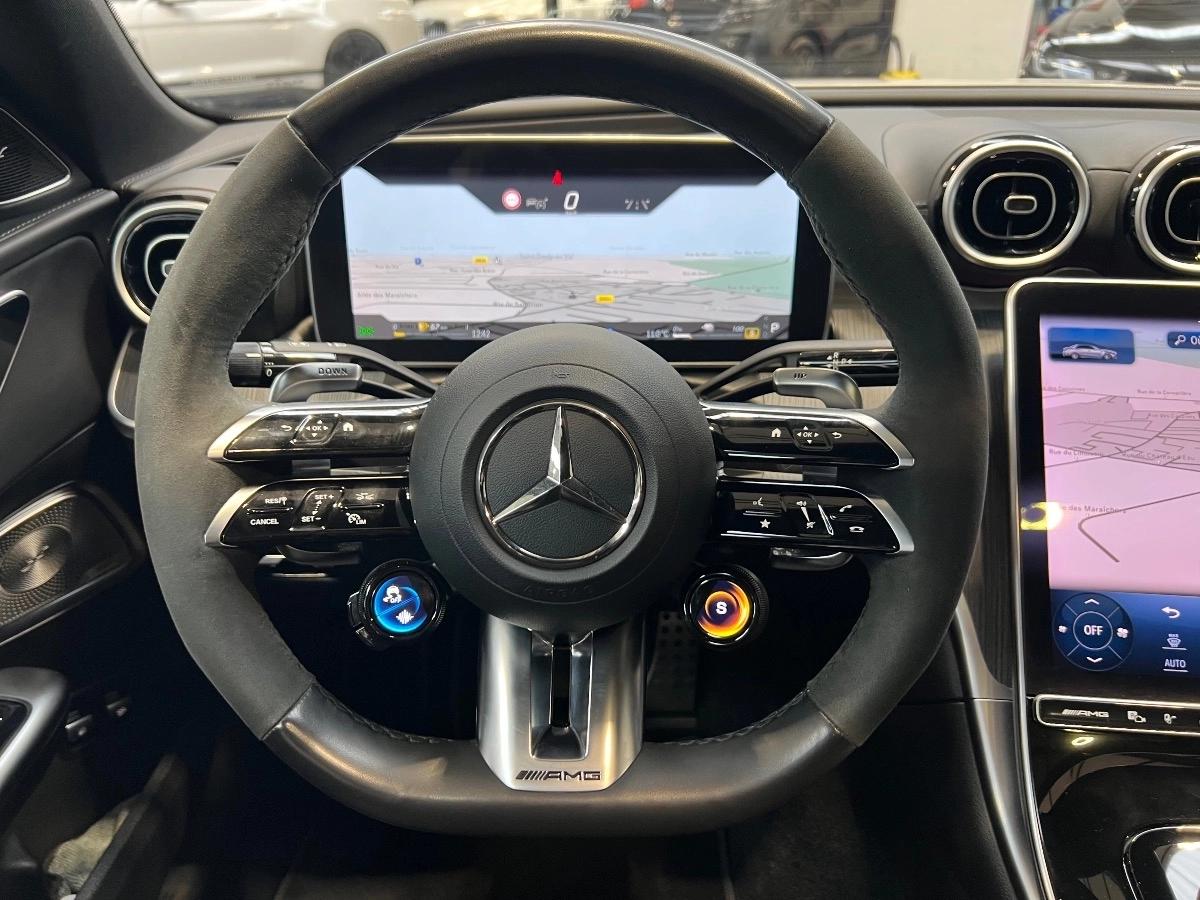 Mercedes Classe C AMG 63 S TURBO E PERFORMANCE 680 9G-Tronic 4Matic+  /ATTELAGE/BURMESTER/CAM360/TOIT PANO/JA20/HUD/