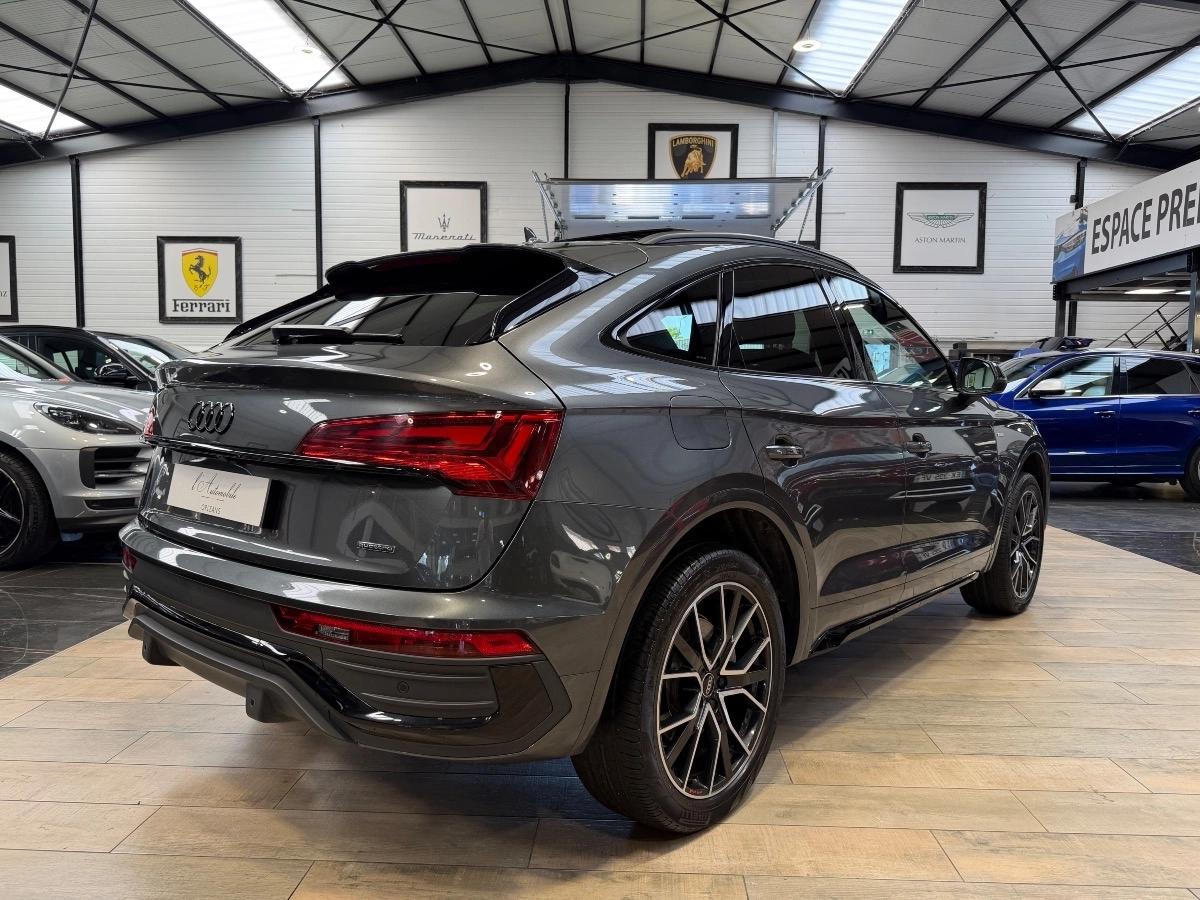 Audi Q5 Sportback 55 TFSIe  367 cv Black Edition S-Line Quattro - 1° Main - Toit Ouvrant - Hifi B&O