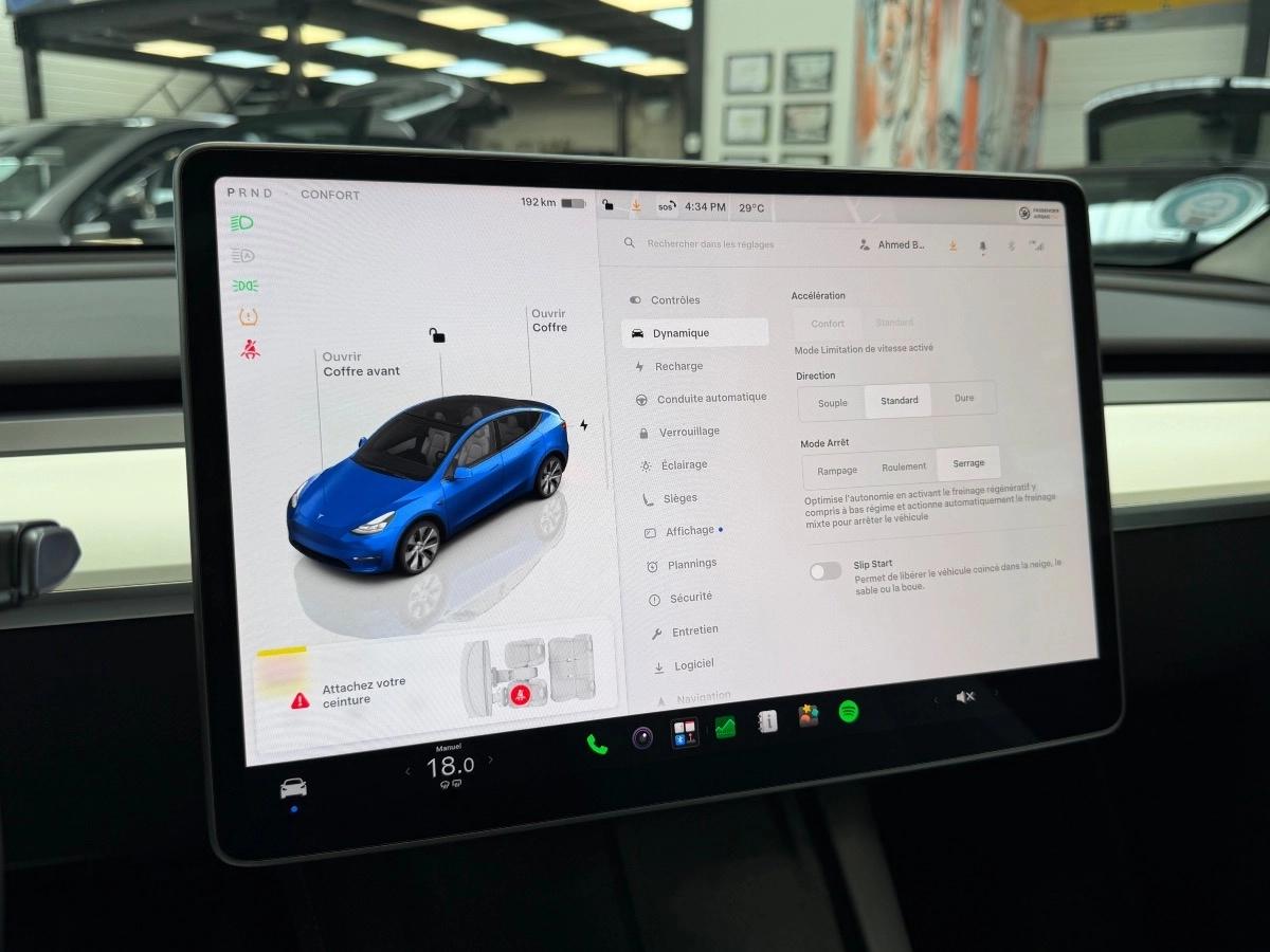 Tesla Model-y 300 Autonomie Standard RWD 60 KWH 2022
