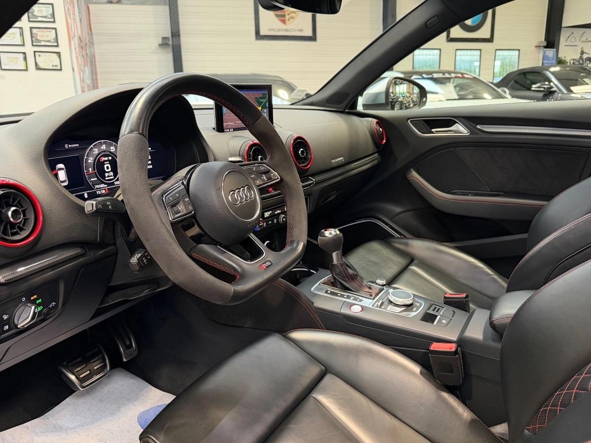 AUDI RS3 (II) SPORTBACK 2.5 TFSI QUATTRO S-TRONIC 400CH - TO / CARPLAY / BANG & OLUFSEN