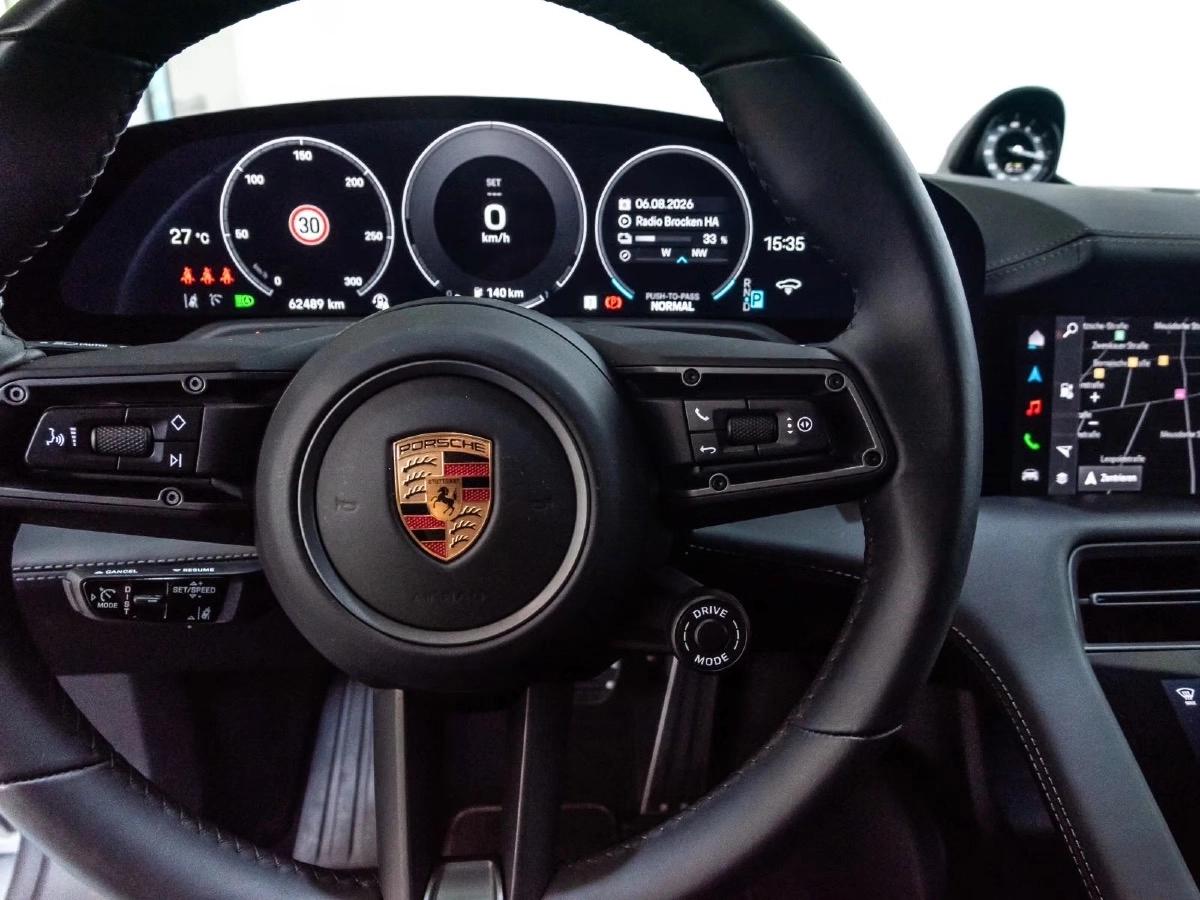 Porsche Taycan 4S Cross Turismo 598ch 588Km WLTP Phase II/Tout Cuir/Chrono/Sport Sound/21“/Sièges 14/4+1/Bose/HD Ma