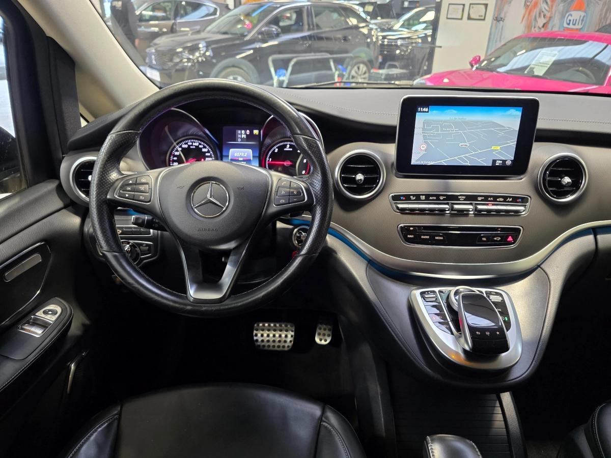 MERCEDES BENZ CLASSE V LONG 250D 190 AVANTGARDE  8 PL /BURMESTER/LED/CAMERA 360/PORTES ELEC/FILM PPF