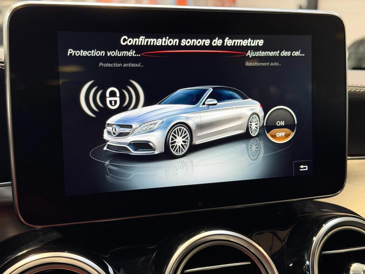 Mercedes Classe C CABRIOLET 4.0 63 475 AMG BVA