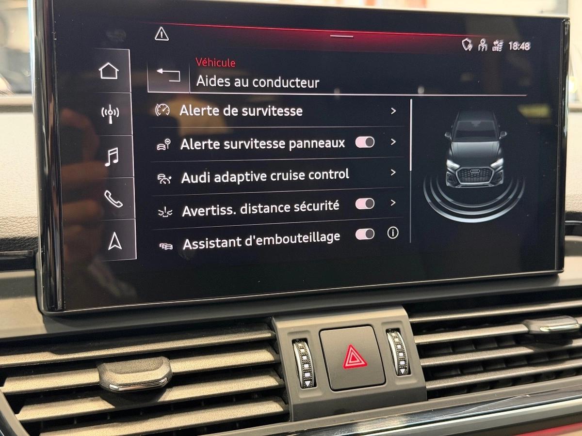 Audi Q5 Sportback 55 TFSIe  367 cv Black Edition S-Line Quattro - 1° Main - Toit Ouvrant - Hifi B&O