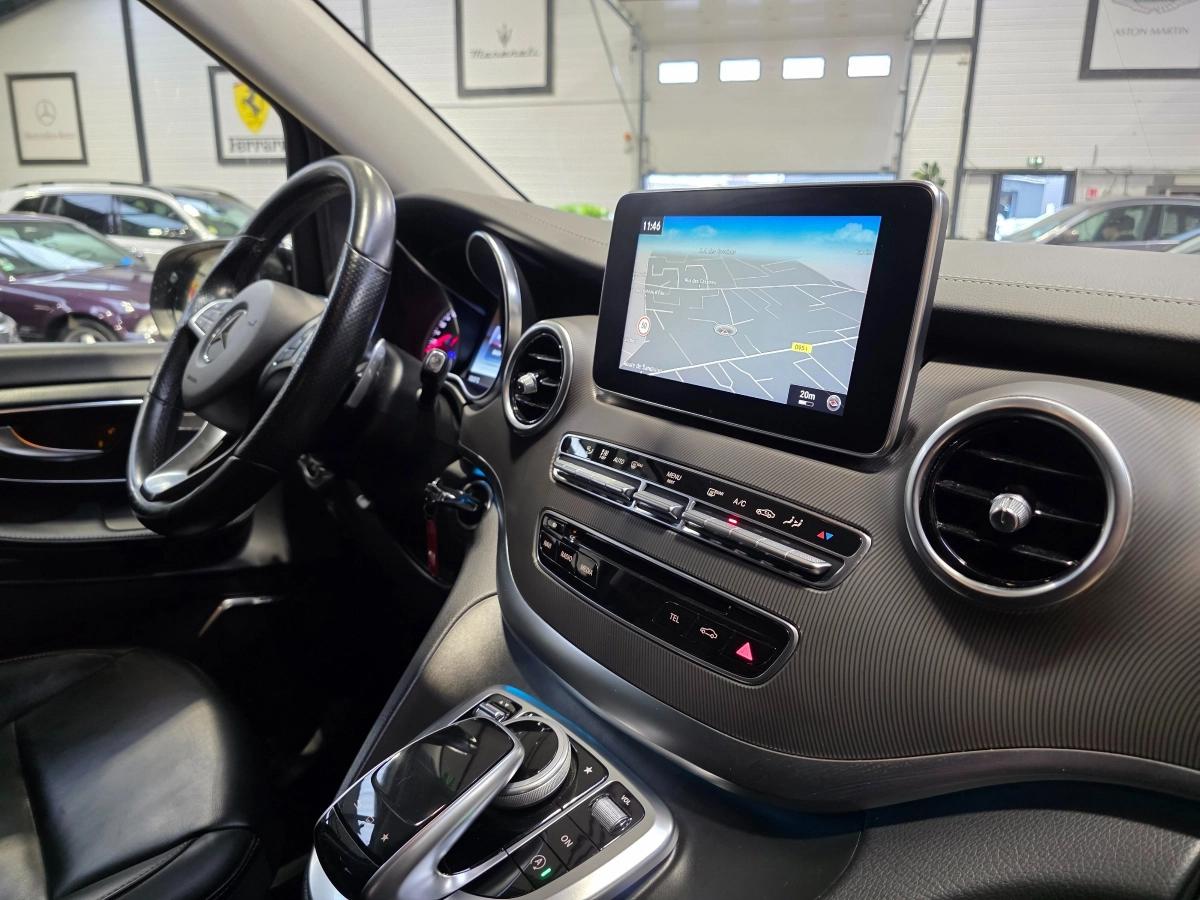 MERCEDES BENZ CLASSE V LONG 250D 190 AVANTGARDE  8 PL /BURMESTER/LED/CAMERA 360/PORTES ELEC/FILM PPF