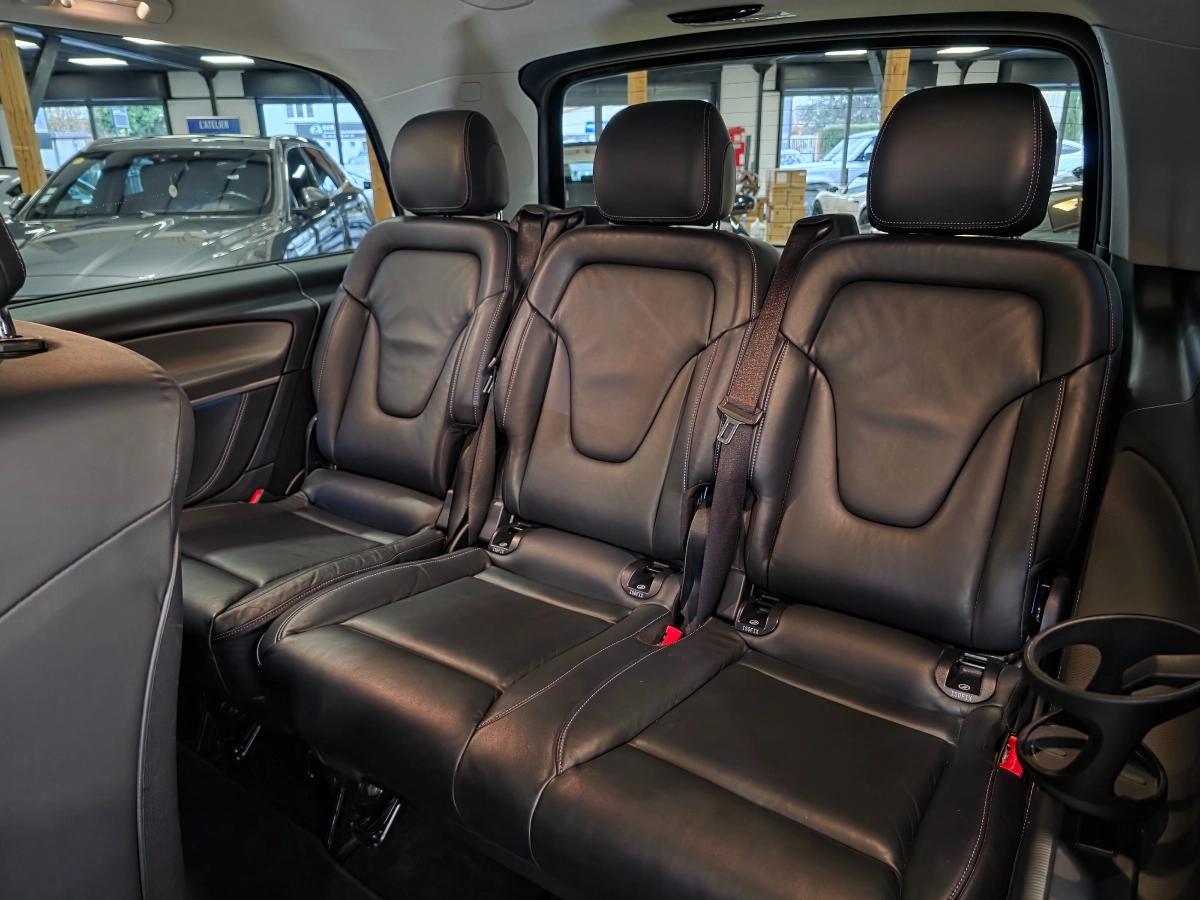 MERCEDES BENZ CLASSE V LONG 250D 190 AVANTGARDE  8 PL /BURMESTER/LED/CAMERA 360/PORTES ELEC/FILM PPF