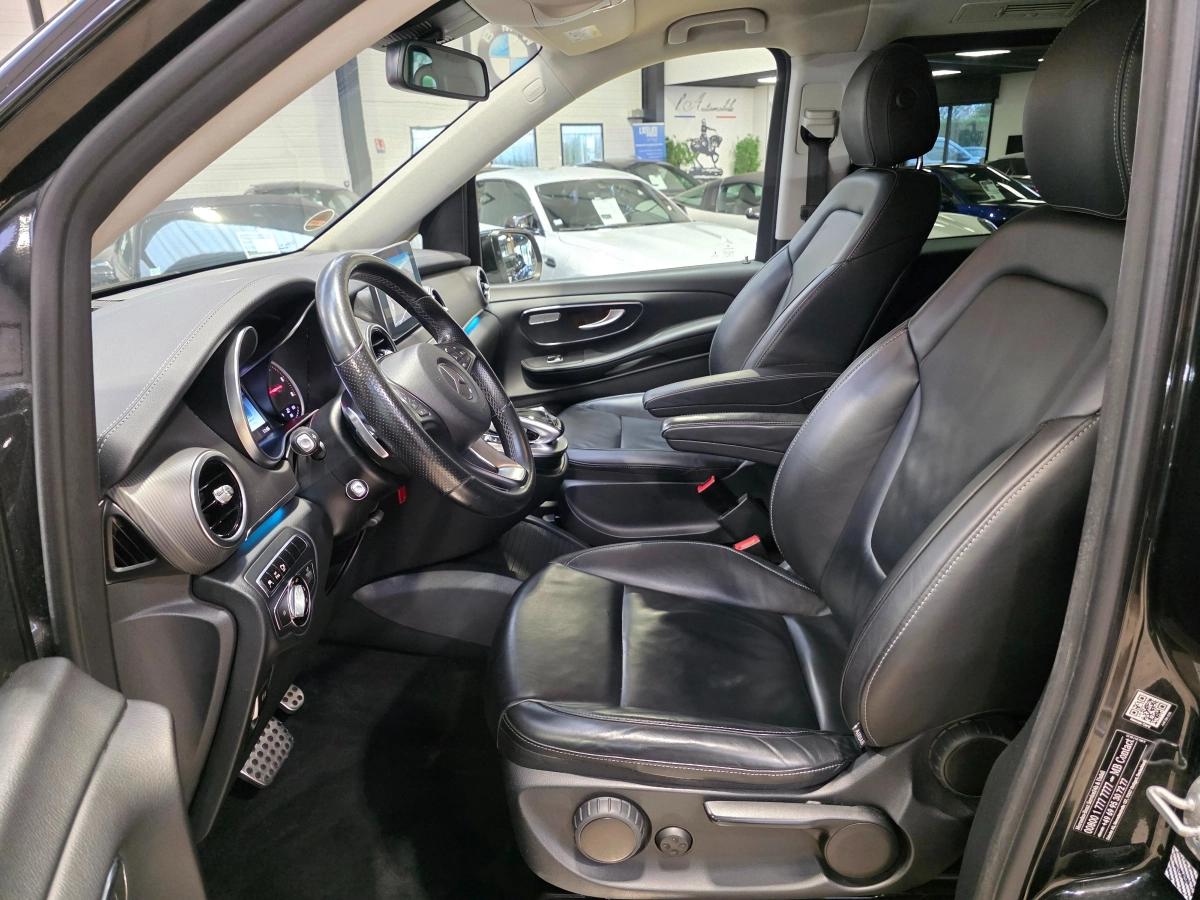 MERCEDES BENZ CLASSE V LONG 250D 190 AVANTGARDE  8 PL /BURMESTER/LED/CAMERA 360/PORTES ELEC/FILM PPF