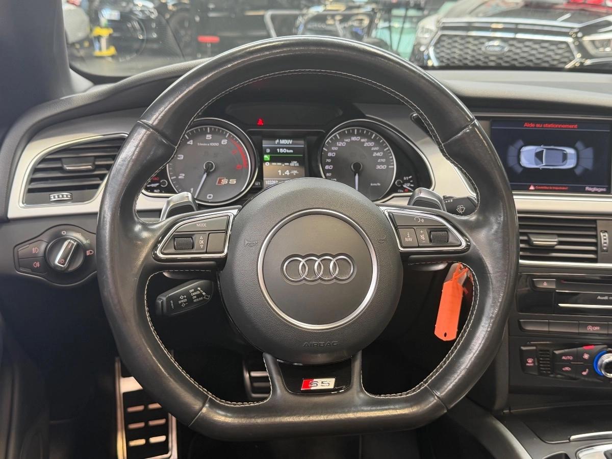 Audi S5 CABRIOLET 3.0 TFSI 335 cv QUATTRO S-TRONIC B&O / 2° MAIN / FULL SUIVI AUDI