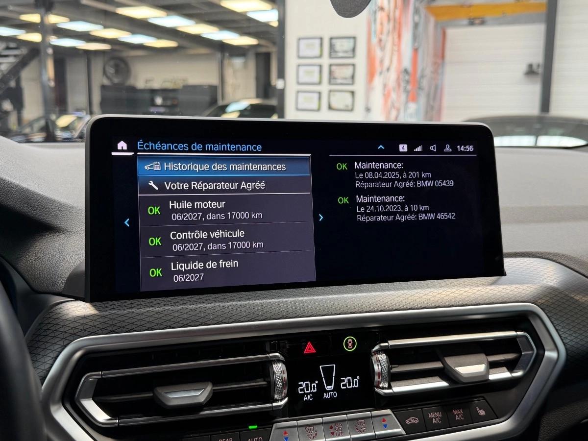 Bmw X3 (G01) (2) XDRIVE30E 292 M Sport BVA8 1ère Main FR