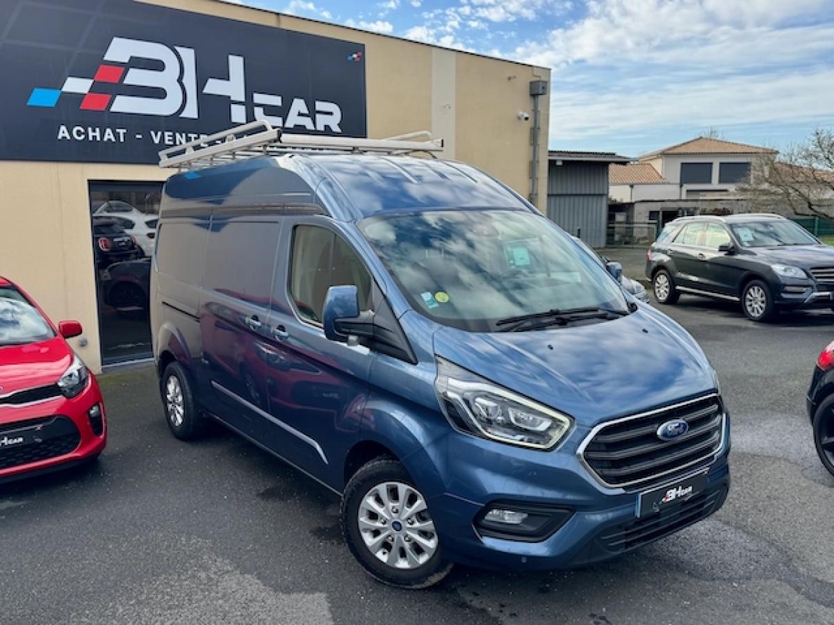 Image: Ford Transit Custom Vu FOURGON 320 2.0 ECOBLUE 170 CH L2H2 LIMITED BVA + OPTIONS