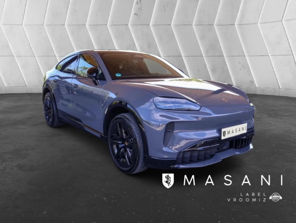 Porsche Cayenne S Coupé Electrique 666ch 655km WLTP Attelage/SportDesign/4r.dir/22“/Siège18+ventilé/Bose/HDMatrix/HU