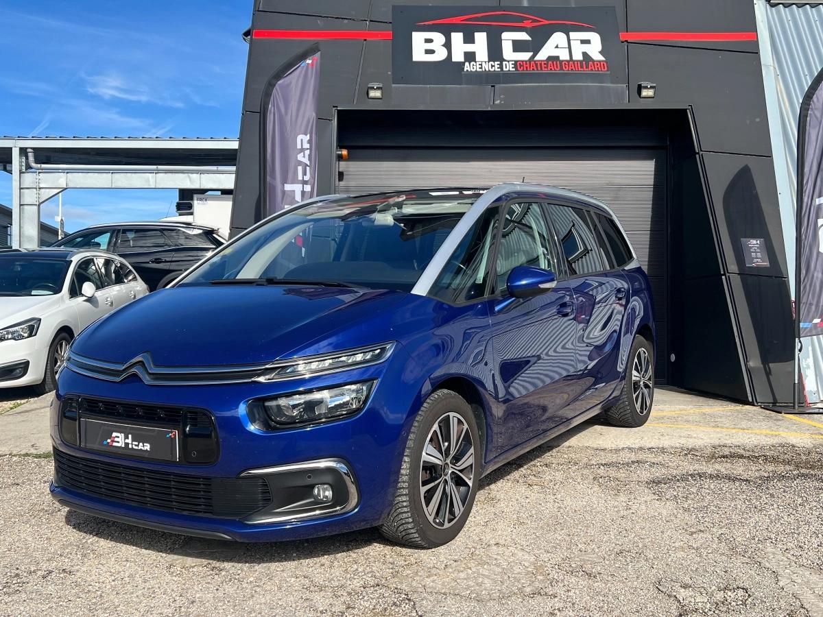 Image: Citroen C4 Grand Picasso 1.6 hdi 120 SHINE EAT6 - Suivi complet avec facture - Attelage - CARPLAY