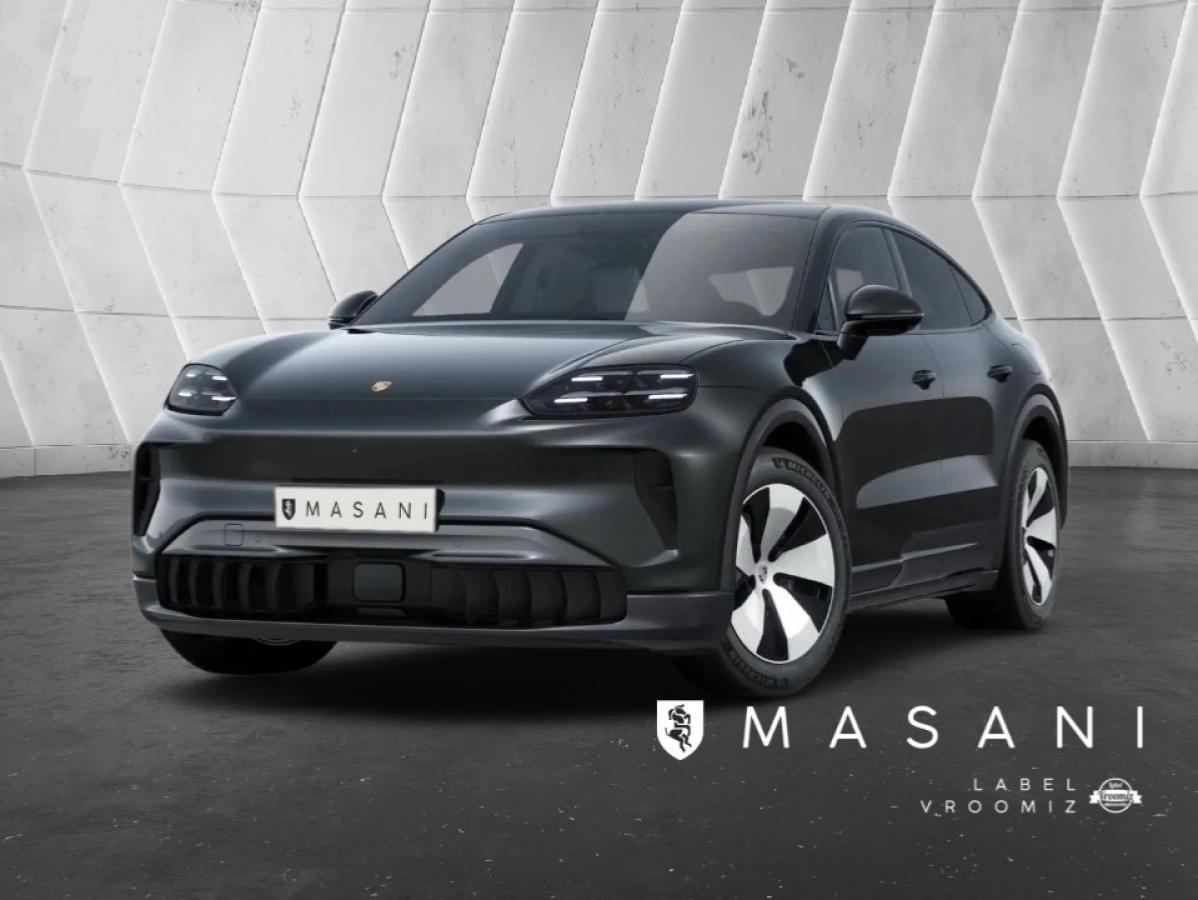 Porsche Cayenne Coupé Electrique 442ch 664km WLTP Sport Sound/Sièges 14/Surfaces, volant et sièges chauffants AV+AR/