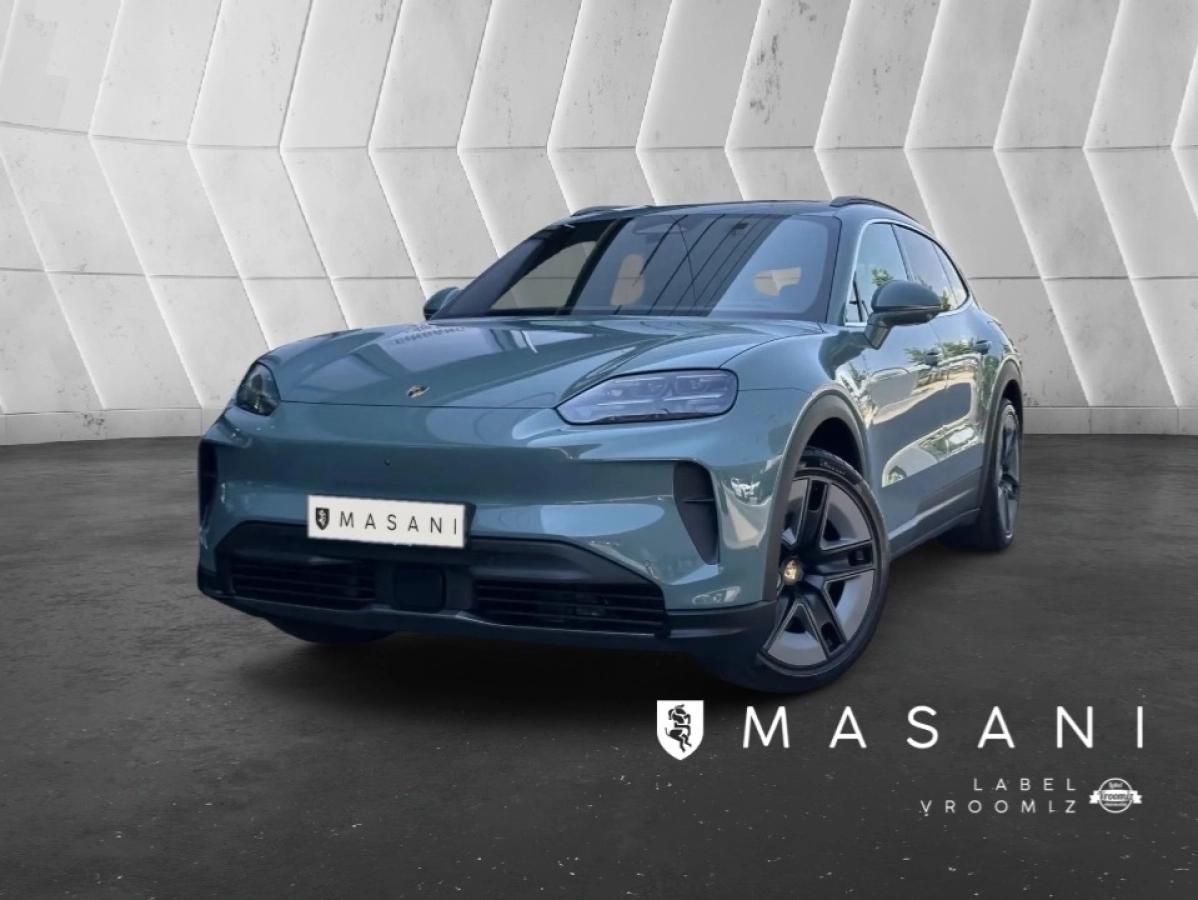 Porsche Cayenne Electrique 442ch 614km WLTP Toit ouvrant/Attelage/Roues AR dir/Burmester/Chrono/22“/Sièges 14/Volant