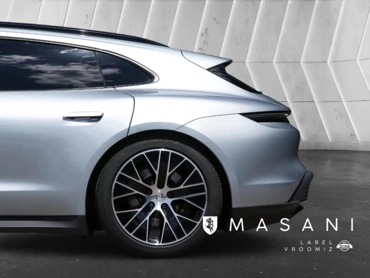 Porsche Taycan Sport Turismo 435ch 634Km WLTP Phase II/Roues AR Dir/PVT+/Chrono/Sound/Sièges 18/Bose/Pano/HD Matrix