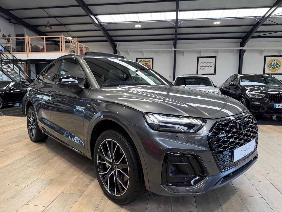 Audi Q5 Sportback 55 TFSIe  367 cv Black Edition S-Line Quattro - 1° Main - Toit Ouvrant - Hifi B&O