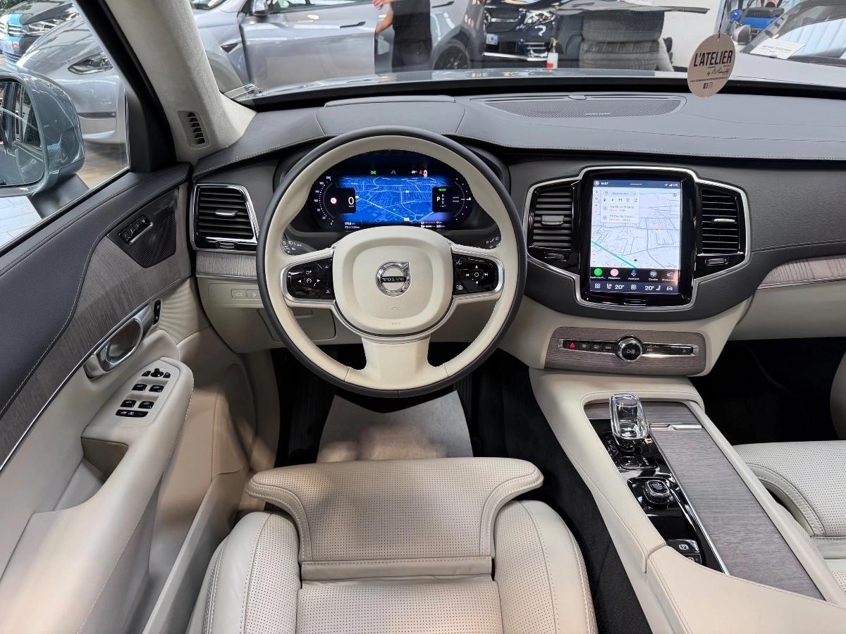 Volvo Xc90 II (2) T8 AWD 455 Ultimate Style Chrome Geartronic 8 7PL 1ère Main TVA