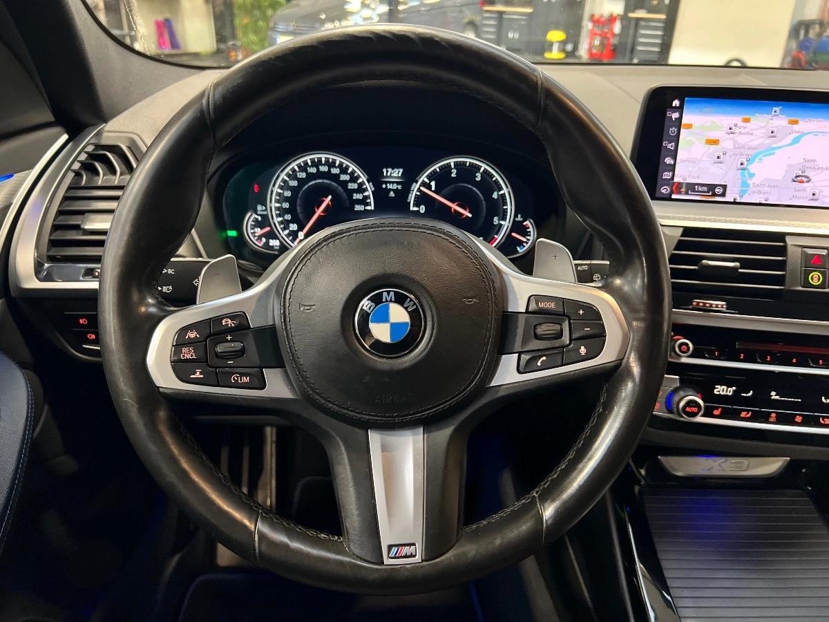 Bmw X3 (G01) XDRIVE 30D 265 M SPORT BVA8 /TOIT PANO/CARPLAY/HUD/SUIVI BMW A JOUR/