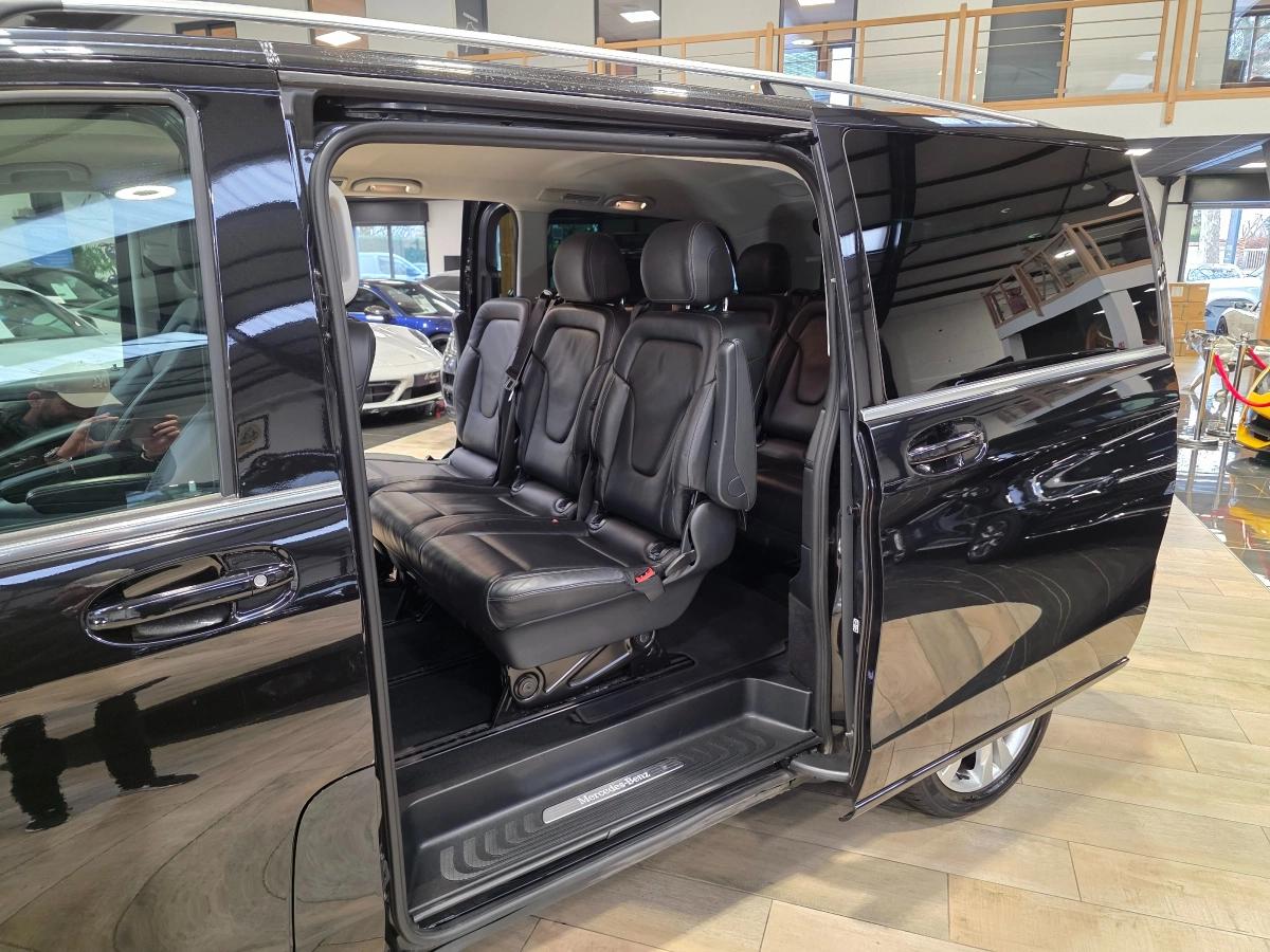 MERCEDES BENZ CLASSE V LONG 250D 190 AVANTGARDE  8 PL /BURMESTER/LED/CAMERA 360/PORTES ELEC/FILM PPF