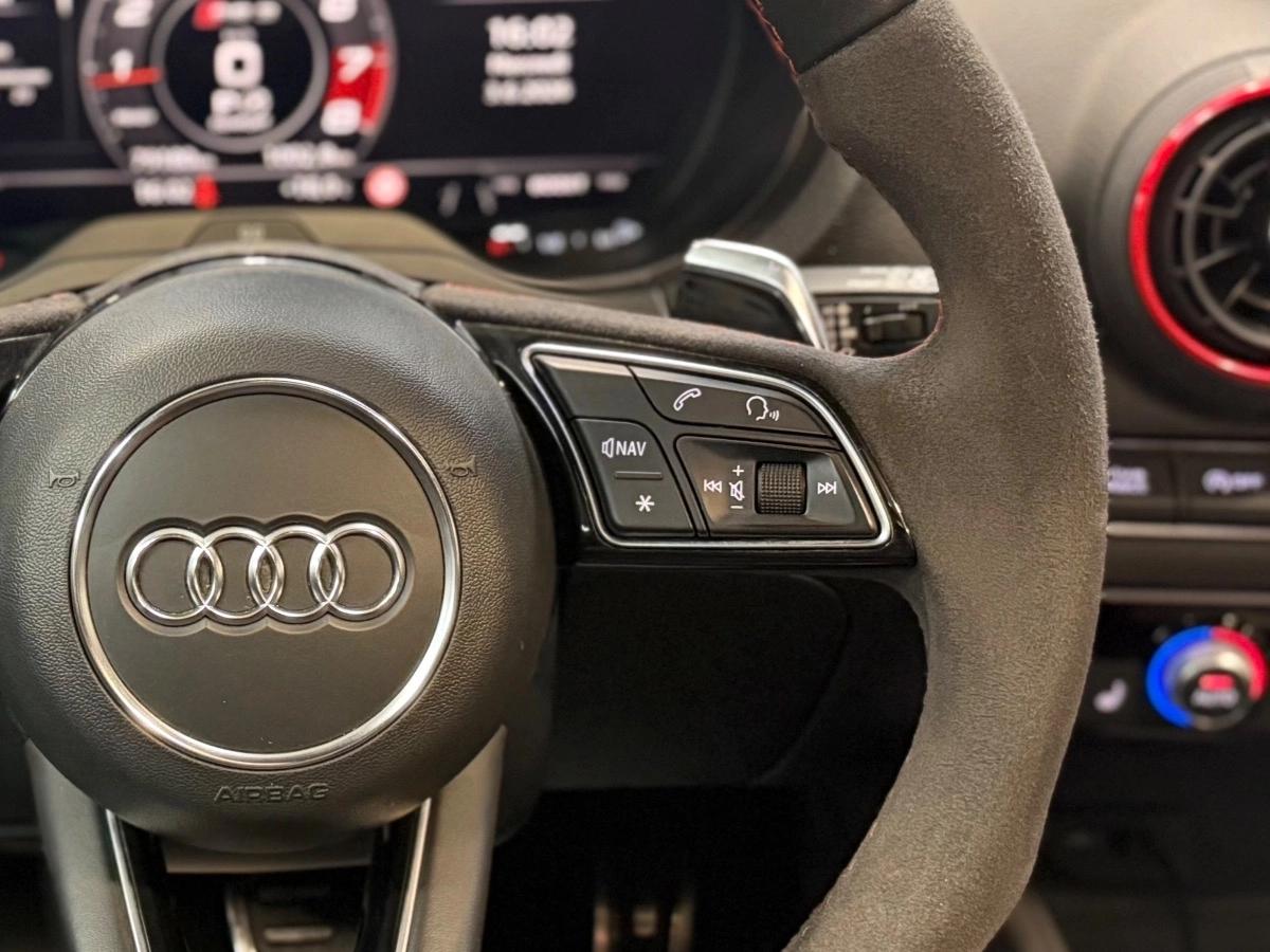 AUDI RS3 (II) SPORTBACK 2.5 TFSI QUATTRO S-TRONIC 400CH - TO / CARPLAY / BANG & OLUFSEN