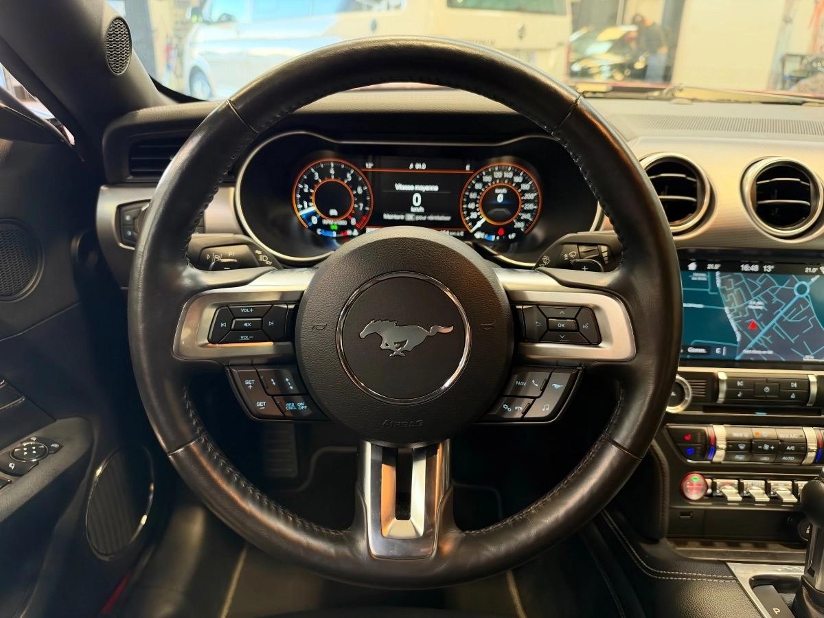 Ford Mustang VI (2) FASTBACK 5.0 V8 450 GT BVA10 /ROUGE RUBY/CARPLAY/SUIVI FORD/