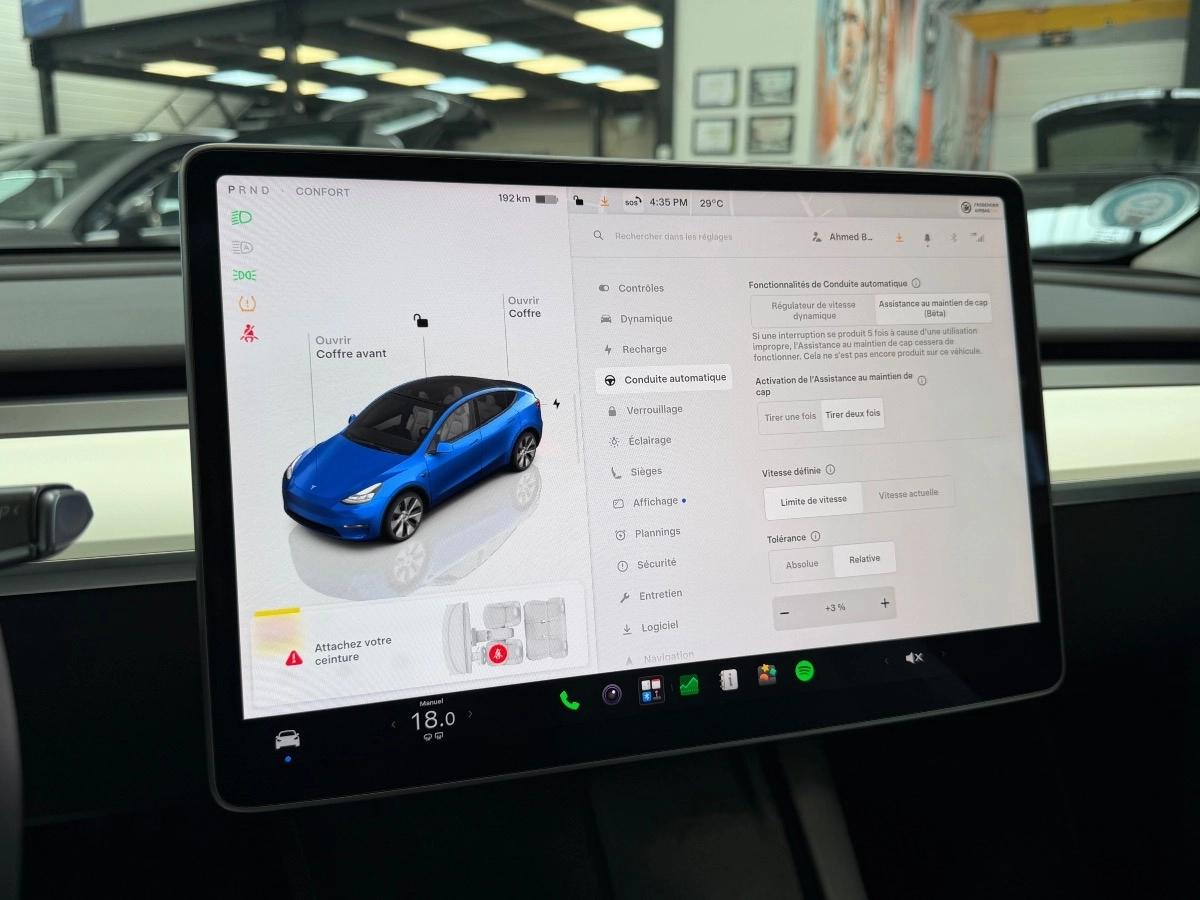 Tesla Model-y 300 Autonomie Standard RWD 60 KWH 2022