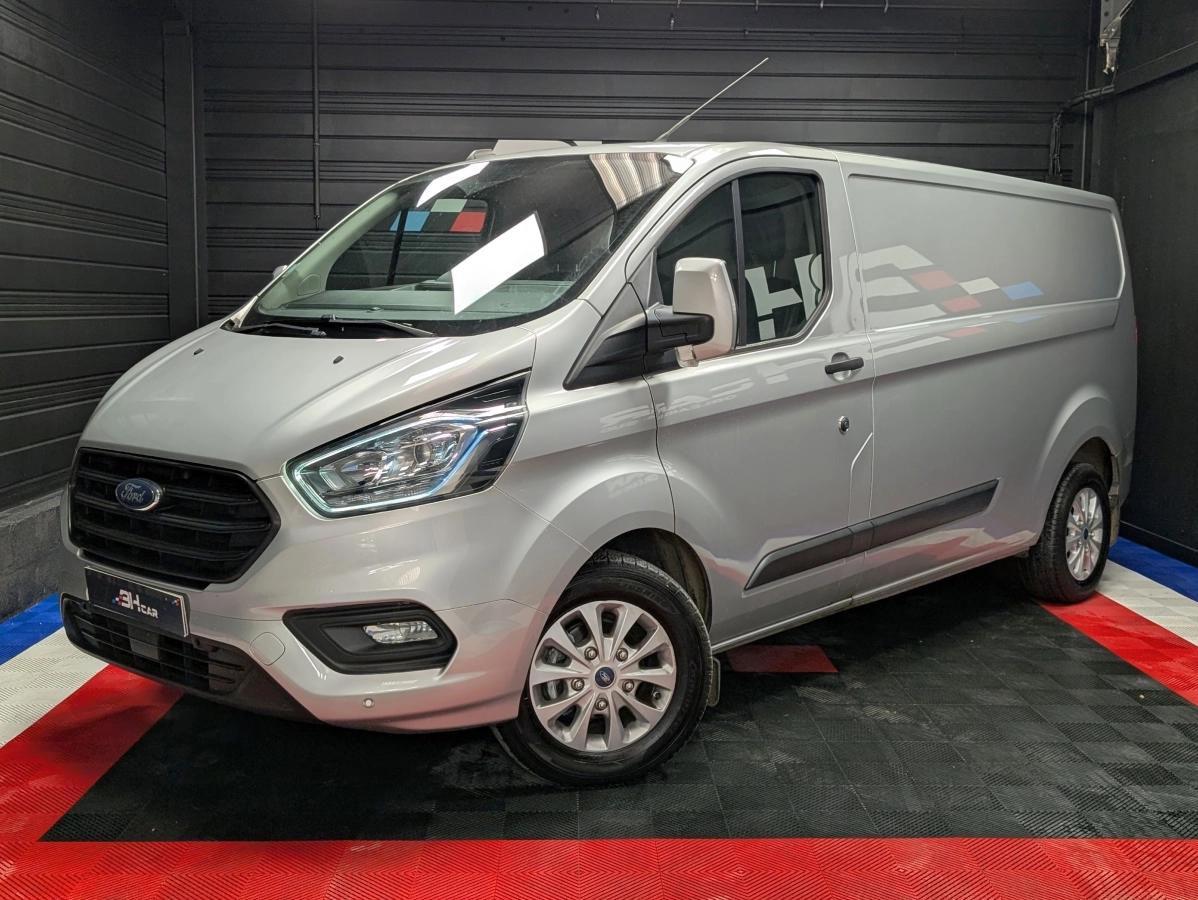 Image: Ford Transit Custom FOURGON 340 2.0 ECOBLUE 130 L2H1 LONG AVEC TVA