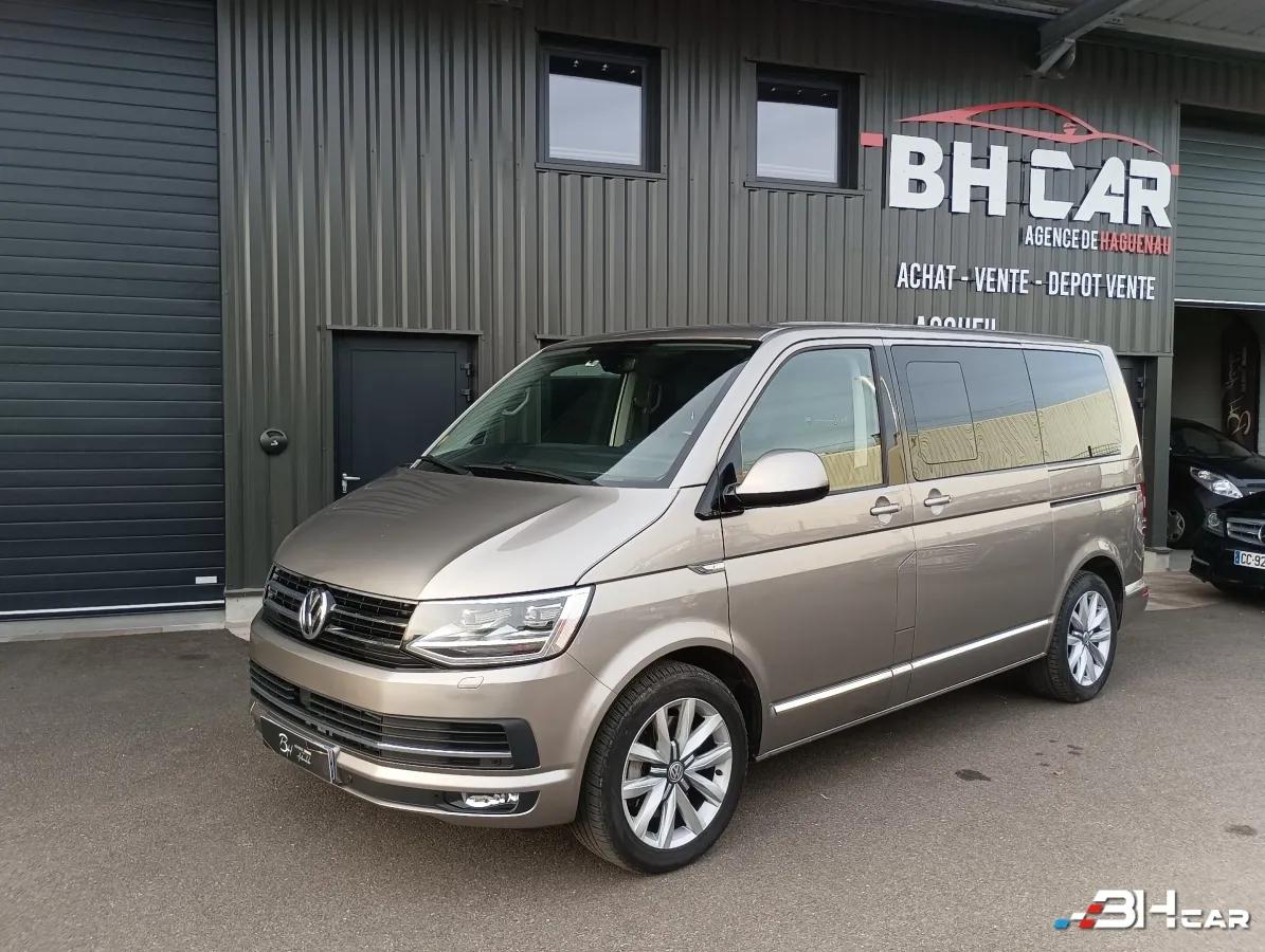 Image: Volkswagen Multivan MINIBUS 2.0 TDI 204CV 4-MOTION DSG7 HIGH LINE Cuir Alcantara Carplay Attelage
