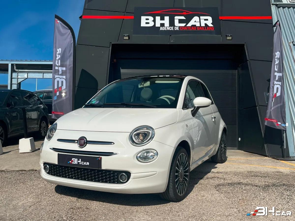 Image: Fiat 500 1.2 69 - Distribution faite - Toit panoramique - Ecran - Mode City - Entretien suivi