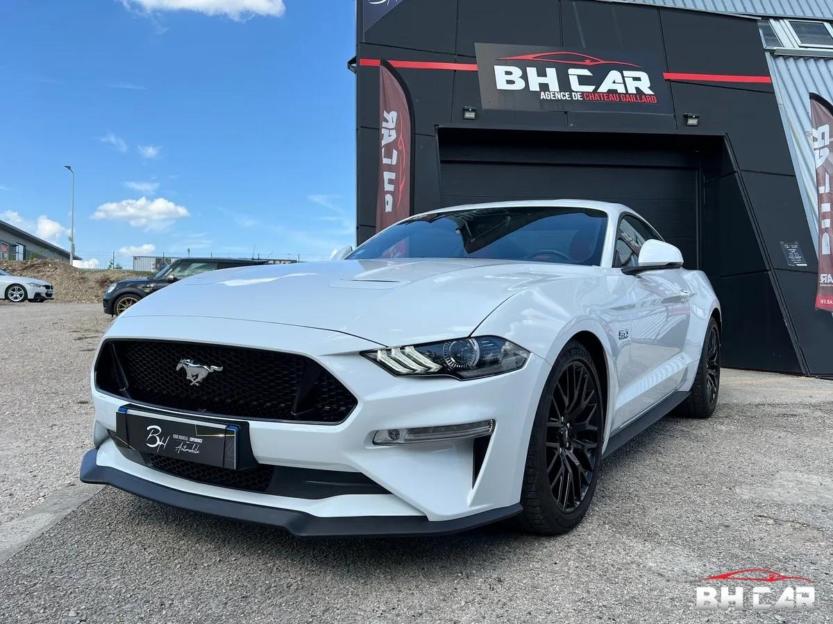 Image: Ford Mustang 5.0 v8 450cv - Origine France - Garantie 12/26 - Caméra - Entretien Ford