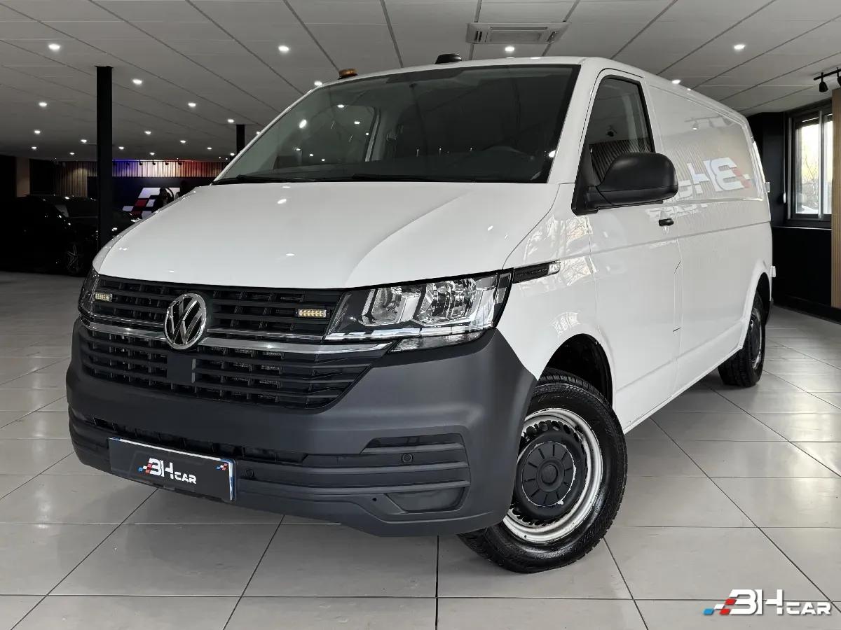Image: Volkswagen Transporter Vu 🚀 L2H1 2.0 TDI 150 CH T6.1 LONG BVM6 AMÉNAGEMENTS + ATTELAGE 2021