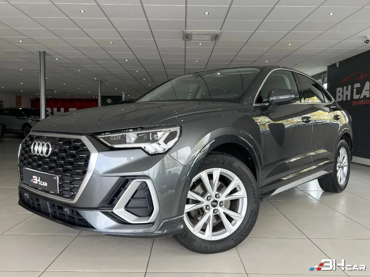 Image: Audi Q3 🚀 SPORTBACK 35 TDI 150 CH S-LINE BVA 2021 CUIR CHAUFFANT