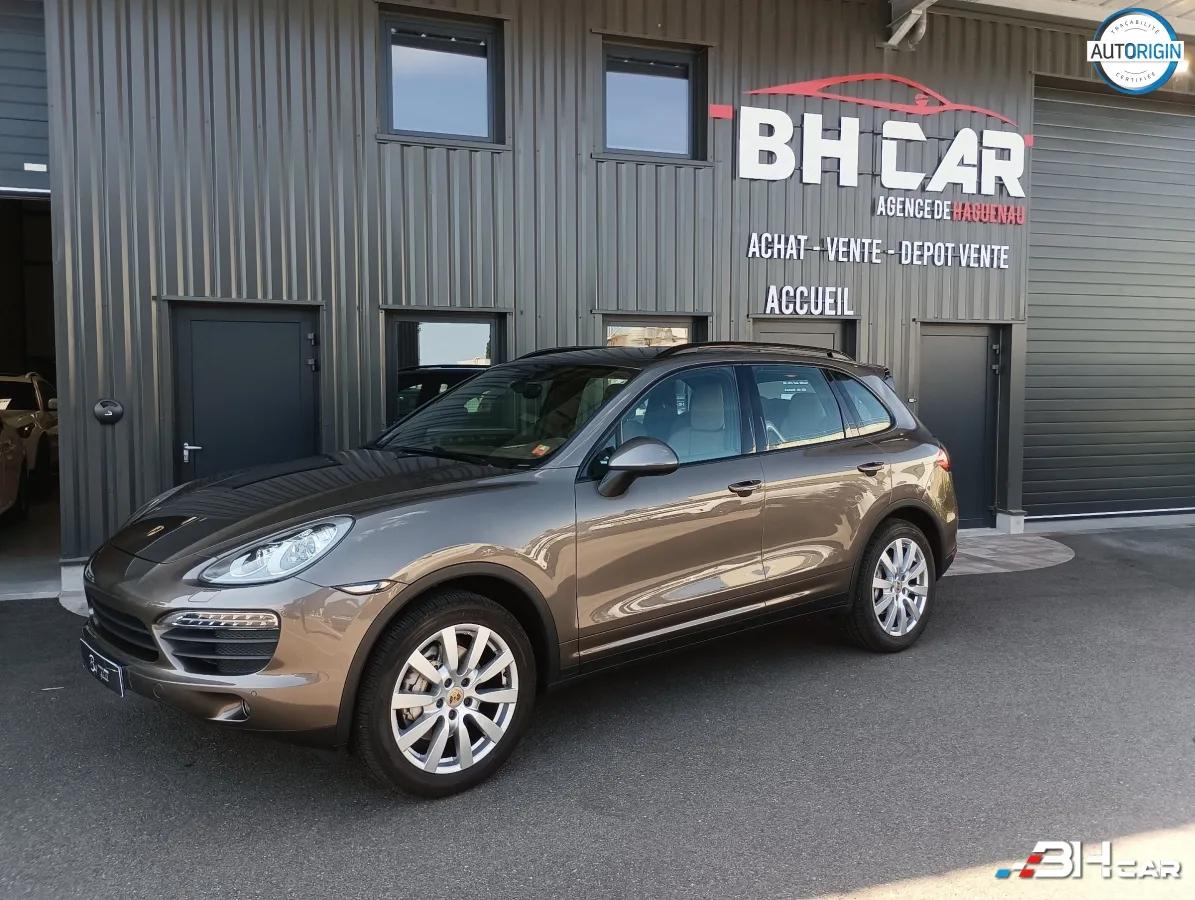 Image: Porsche Cayenne S 4.8 400CV BVA 8 76000km Attelage amovible  4 jantes Porsche avec pneus hiver