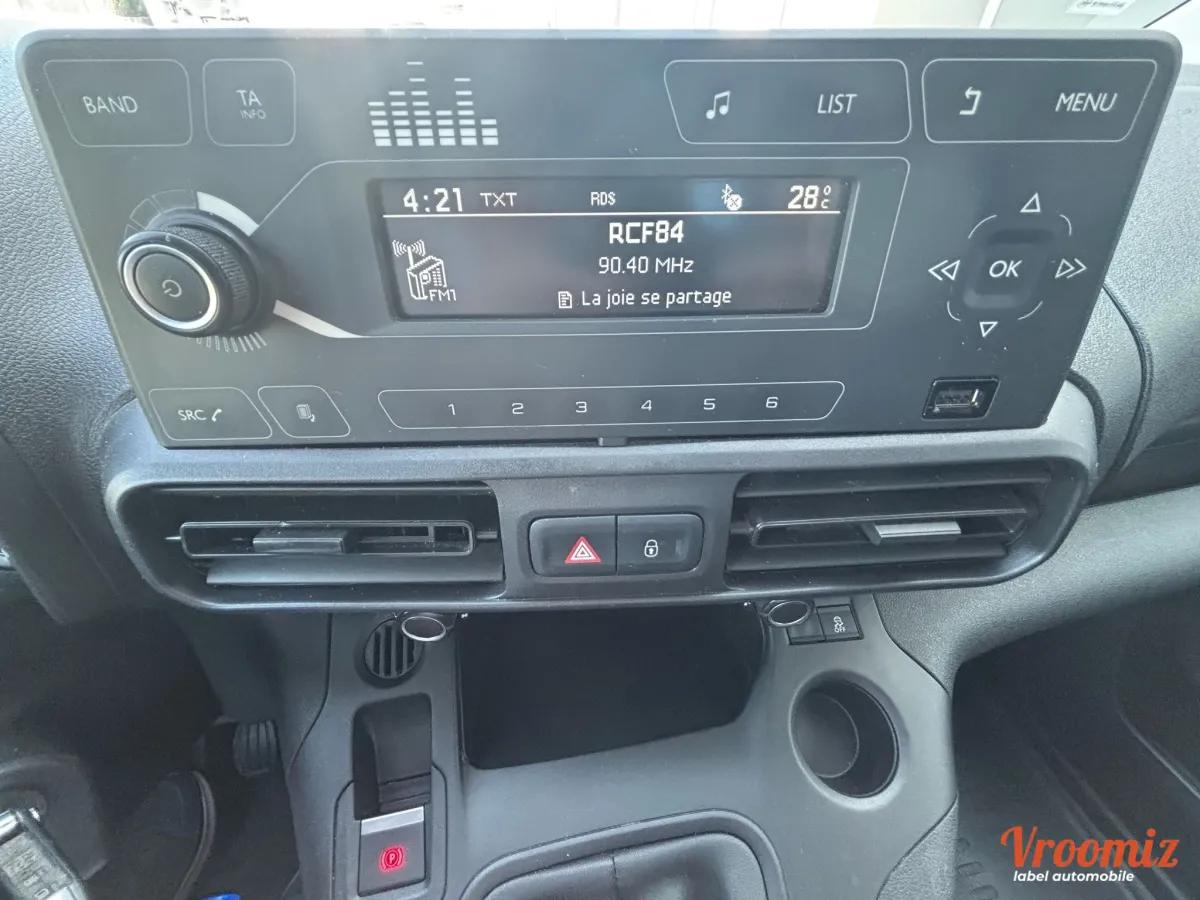 CITROEN Berlingo 1.6 BlueHDi 75cv - 2 Places - TVA Récupérable - Garantie 12 Mois
