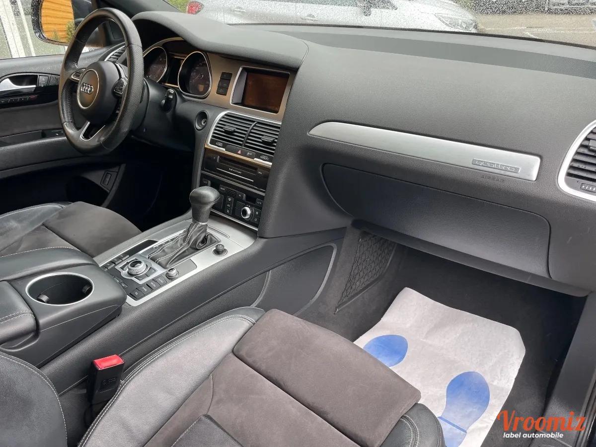 AUDI Q7 Phase 2 3.0 TDI V6 Quattro Tiptronic8 245 Boîte auto S LINE