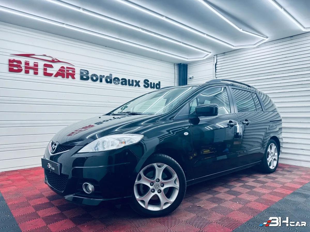 Image: Mazda 5 PHASE 2 2.0 CD 143 ELEGANCE 7 PLACES - KIT DISTRIBUTION & TURBO NEUFS - HISTORIQUE COMPLET