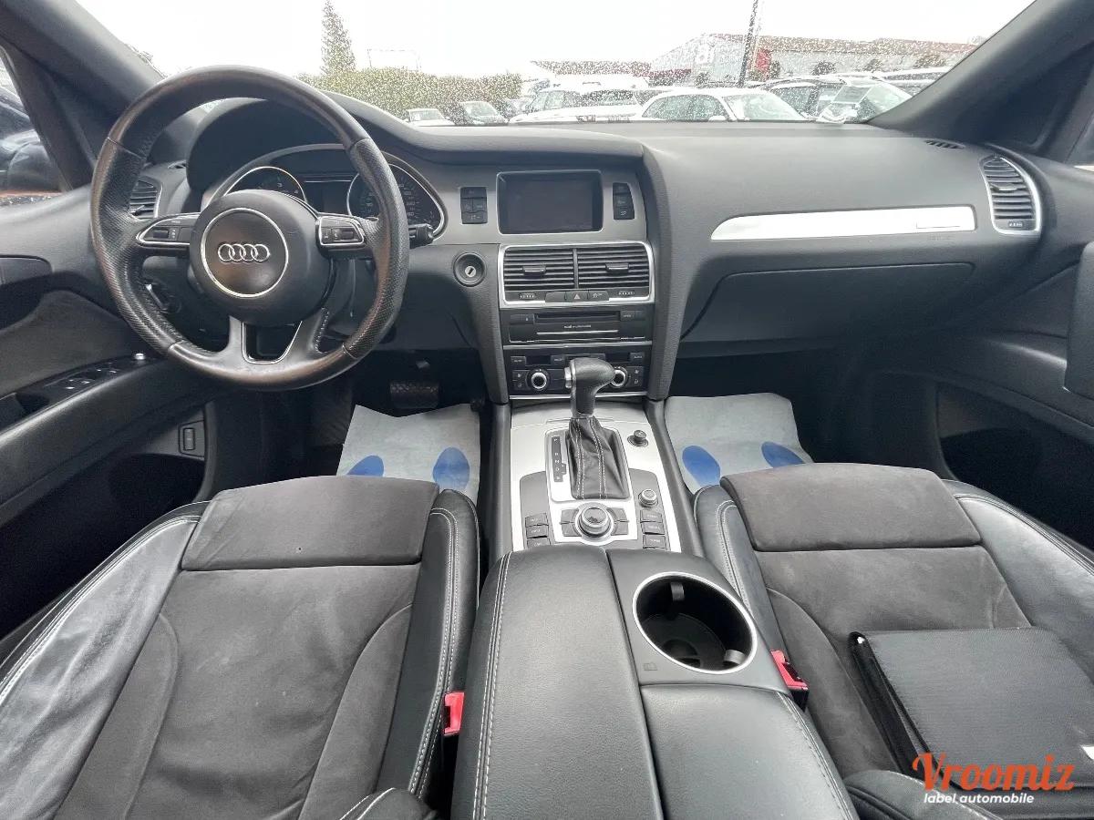 AUDI Q7 Phase 2 3.0 TDI V6 Quattro Tiptronic8 245 Boîte auto S LINE
