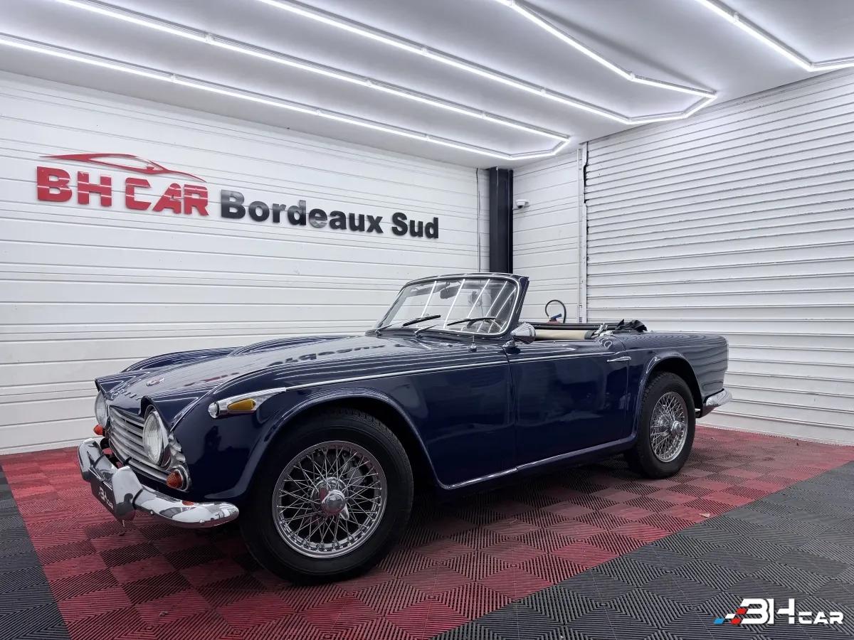 Image: Triumph TR4 A IRS CABRIOLET - OVERDRIVE  - ORIGINE FRANCE