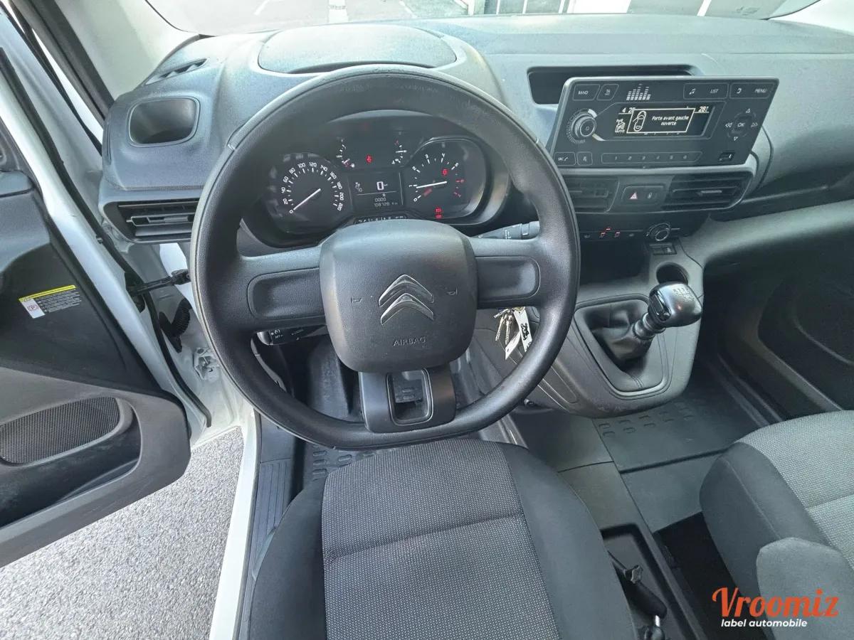 CITROEN Berlingo 1.6 BlueHDi 75cv - 2 Places - TVA Récupérable - Garantie 12 Mois