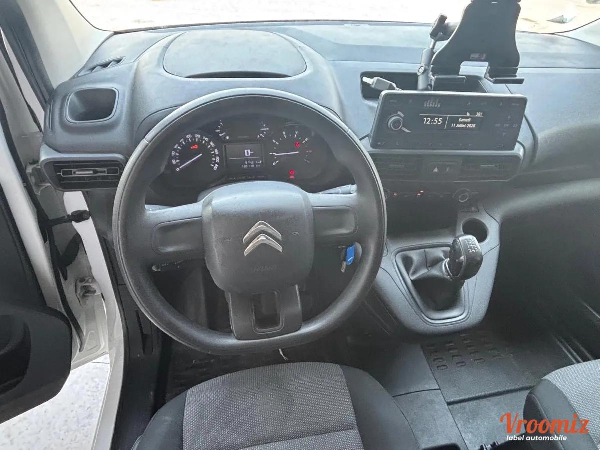 CITROEN Berlingo 1.6 BlueHDi 75cv - 2 Places - TVA Récupérable - Garantie 12 Mois - PRIX TTC