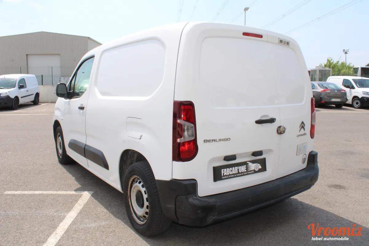 CITROEN Berlingo 1.5 BlueHDi 100 - 2 Places - TVA Récupérable - Garantie 12 Mois - PRIX TTC