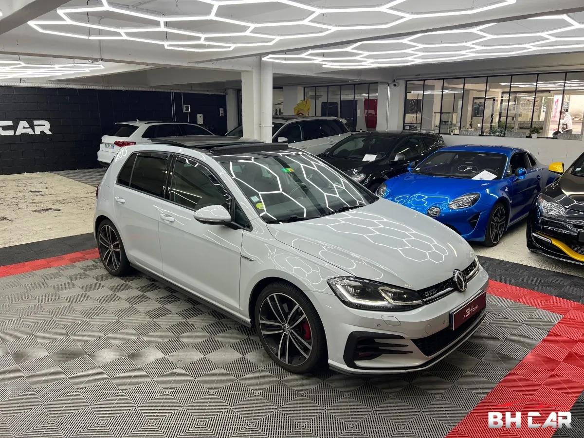 Image: Volkswagen Golf 7 2.0 TDI 184CH GTD WHITE SILVER ( TOIT OUVRANT / CARPLAY / CAMÉRA ... )