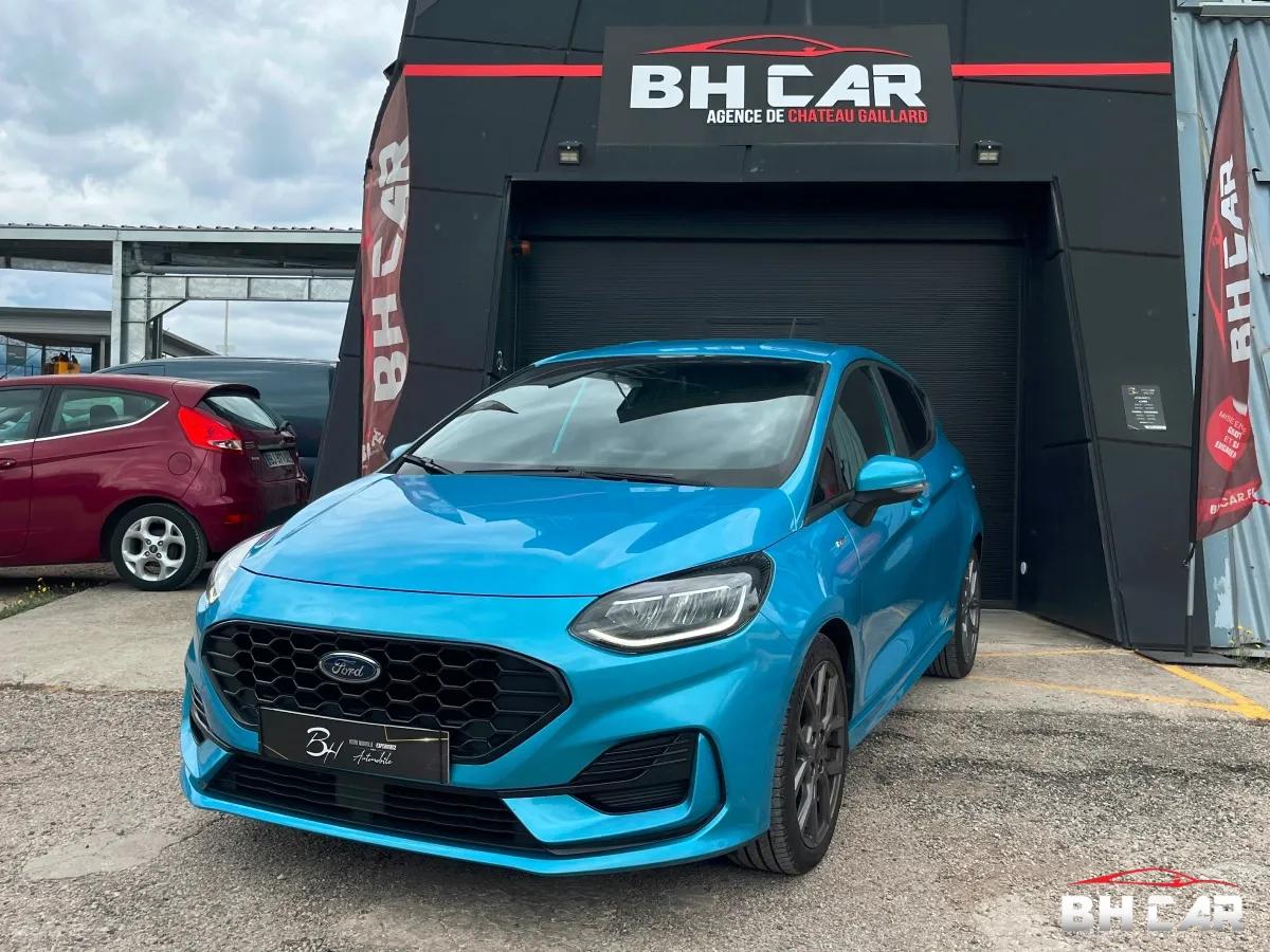 Image: Ford Fiesta 1.0 ECOBOOST 125 MHEV HYBRID ST-LINE - Sièges chauffants - Volant chauffant