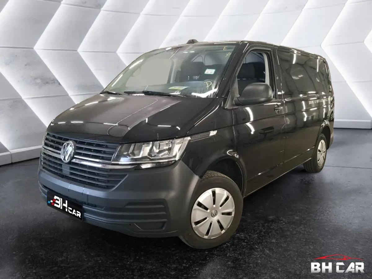 Image: Volkswagen Transporter Vu FOURGON T6 2.0 TDI 150 CH L1H1  2022 CAMÉRA PRIX HT