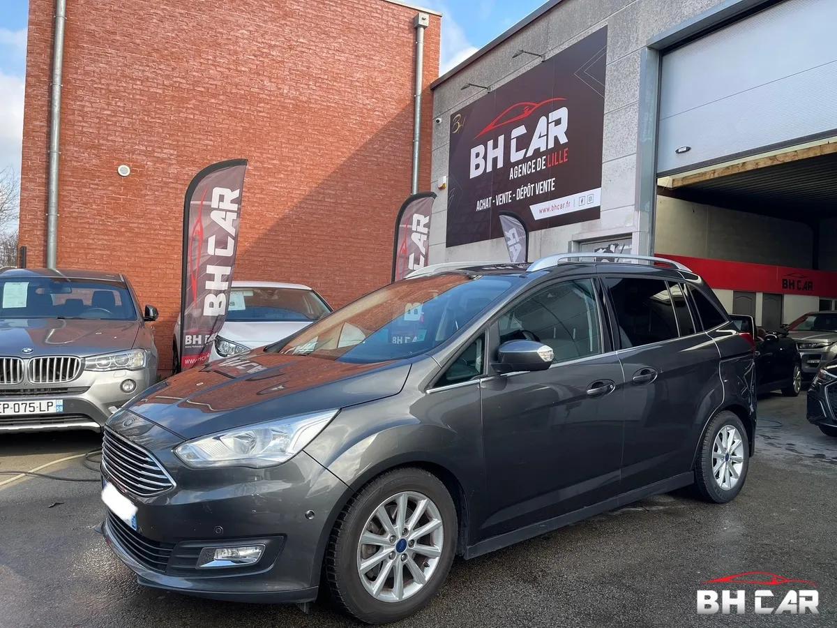 Image: Ford Grand Focus C-max II Phase 2 / 1.0 Ti-VCT  EcoBoost 125ch / 1e MAIN / 7 places